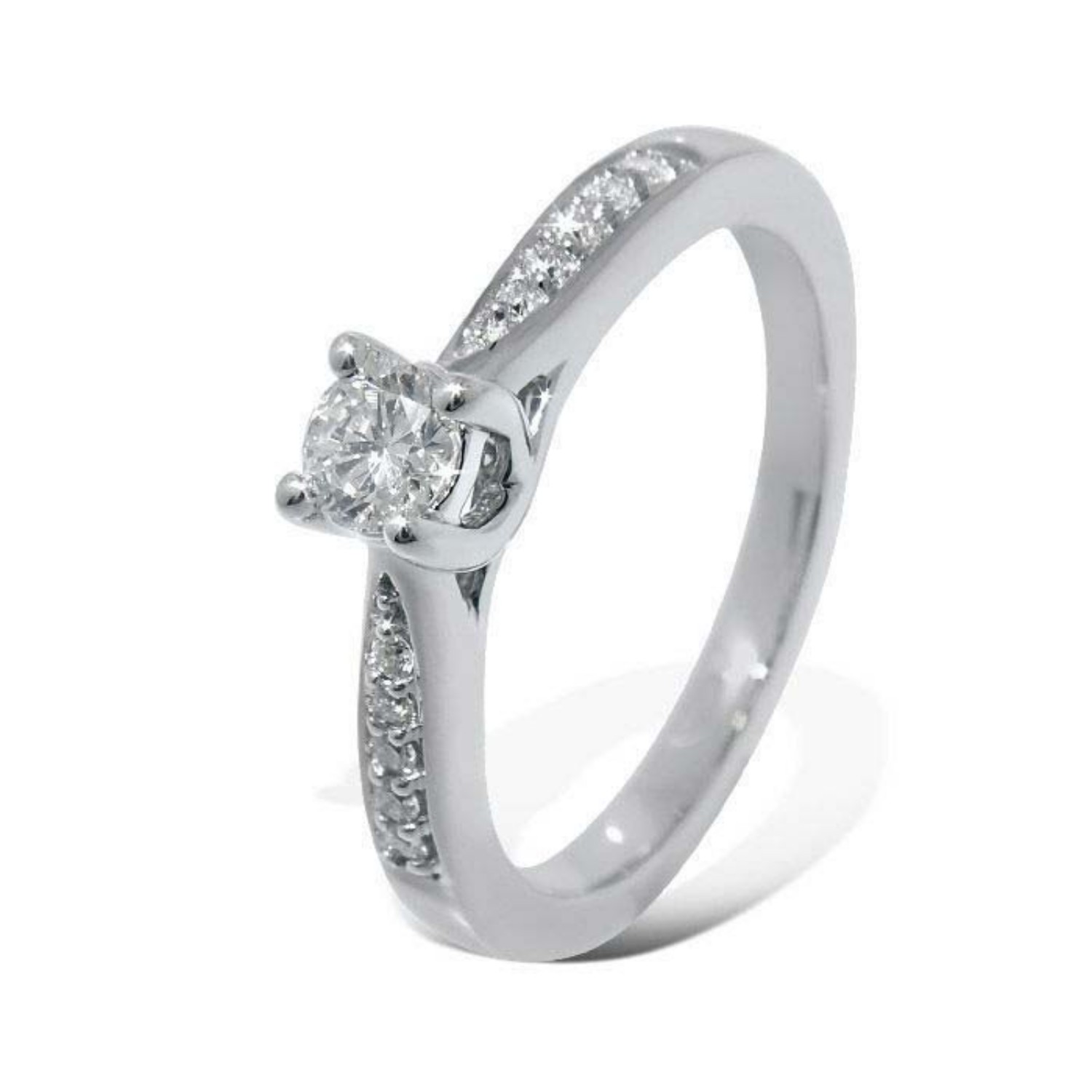 Diamantring forlovelsesring Azur 0,50 ct E-VS2 - ABR01139