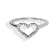 Diamantring i hvitt gull 0,13 ct W-Si-ABR10702 Diamantring i hvitt gull 0,13 ct W-Si-ABR10702