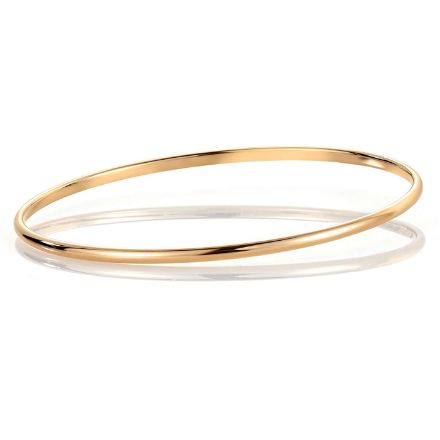 Armbånd gull. Classic armring rund profil, gult gull 14 kt, 2.5 mm - 01GU2565 Armbånd gull. Classic armring rund profil, gult gull 14 kt, 2.5 mm - 01GU2565
