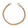Armbånd i gult gull 14kt, 18 cm - 17GU4418