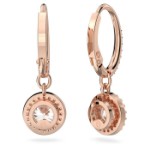 Swarovski øredobber Constella drop, rose - 5638769