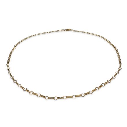 Halskjede i 18 karat gull, lengde 45 cm - 8990/45 Halskjede i 18 karat gull, lengde 45 cm - 8990/45