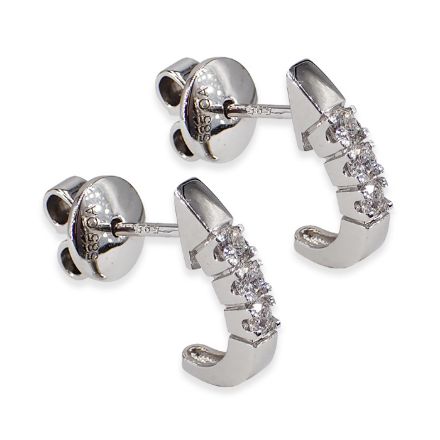 Diamantøredobber i gull med 0,18 ct TW-Si - COC7550 Diamantøredobber i gull med 0,18 ct TW-Si - COC7550