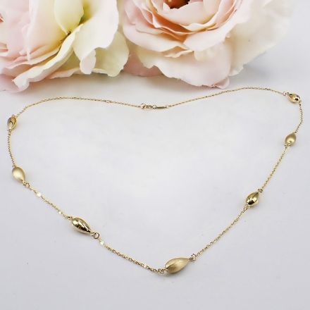 Halskjede i 18 karat gull, lengde 45 cm - 6990/45  Halskjede i 18 karat gull, lengde 45 cm - 6990/45