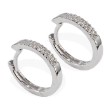 Diamantøredobber i gull med 0,10 ct W-Si - BUR7372520