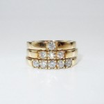 Forlovelsesring diamantring Iselin 0,07 ct TW-Si-85010070