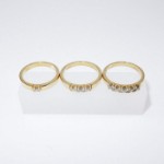 Diamantring Iselin med 5x0,10 ct TW-Si-85050100