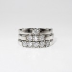 Forlovelsesring diamantring Iselin 5x0,07 ct TW-Si-8505070