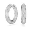 Swarovski øredobber Dextera hoop Medium, hvit - 5651392 Swarovski øredobber Dextera hoop Medium, hvit - 5651392