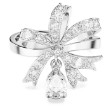 Swarovski Volta cocktail ring Bow, hvit - 5647728 Swarovski Volta cocktail ring Bow, hvit - 5647728