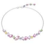 Swarovski smykke Gema Mixed cuts, Multicolored, hvitt - 5658398