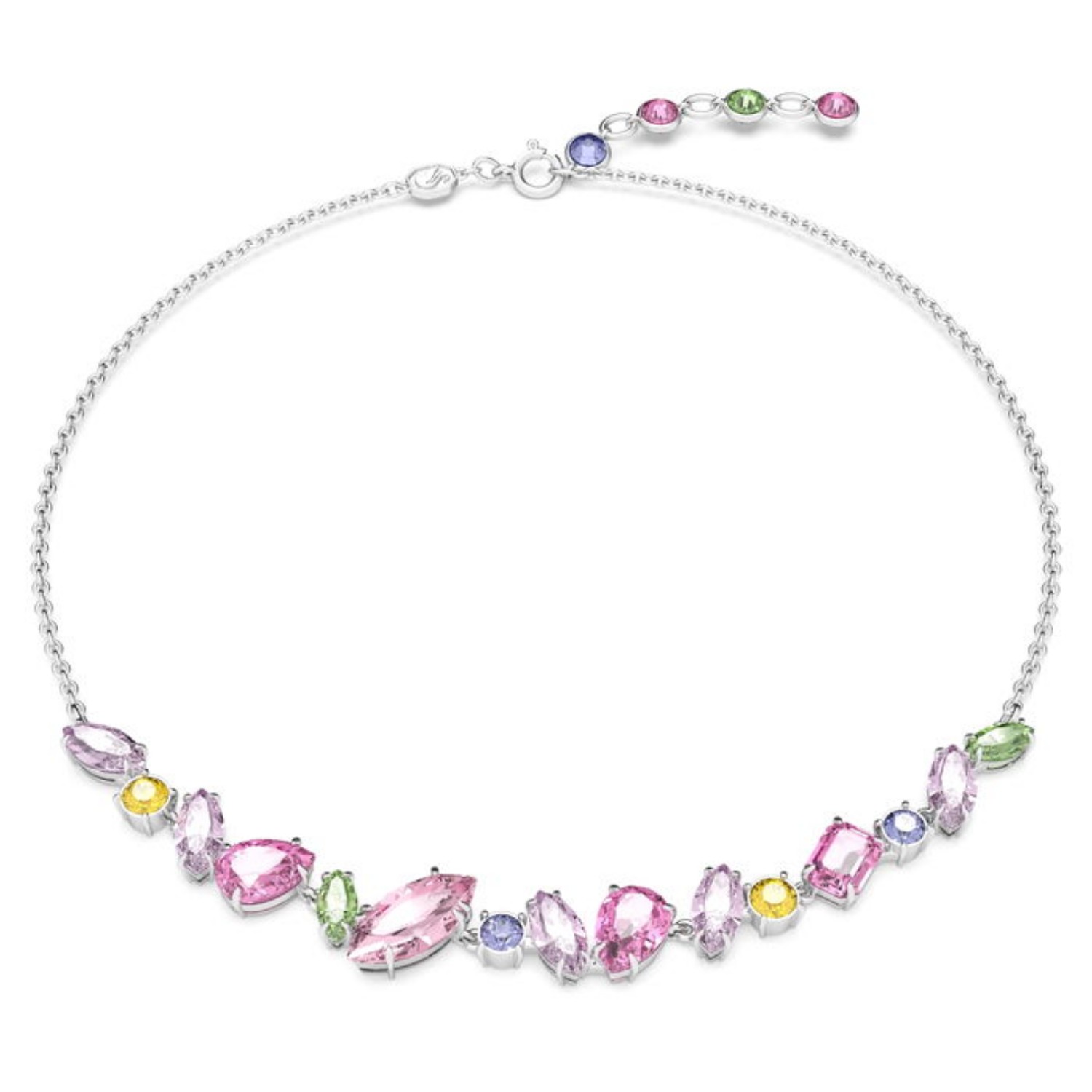 Swarovski smykke Gema Mixed cuts, Multicolored, hvitt - 5658398