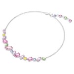 Swarovski smykke Gema Mixed cuts, Multicolored, hvitt - 5658398