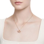 Swarovski smykke Idyllia Butterfly, gult - 5658857