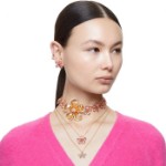 Swarovski smykke Idyllia Butterfly, gult - 5658857