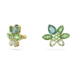 Swarovski øredobber Gema stud Flower, hvitt - 5658400