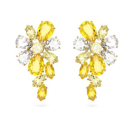Swarovski øredobber Gema drop Flower, gult - 5652802 Swarovski øredobber Gema drop Flower, gult - 5652802
