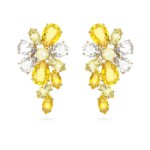 Swarovski øredobber Gema drop Flower, gult - 5652802