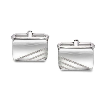 Mansjettknapper i sølv, rhodinert - 63931 Mansjettknapper i sølv, rhodinert - 63931
