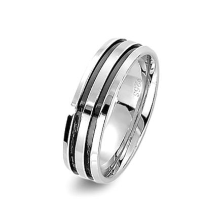 Herrering i sølv fra Arne Nordlie - 64491 Herrering i sølv fra Arne Nordlie - 64491