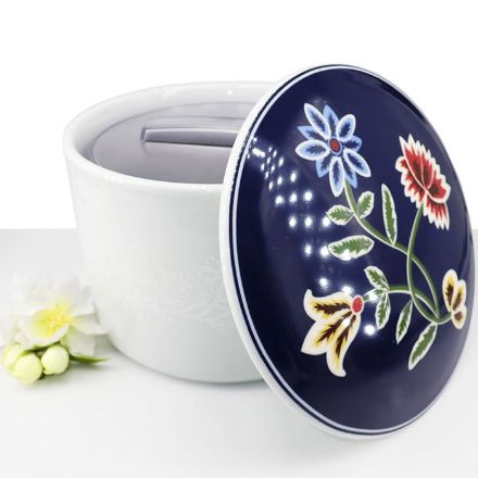 Nordland Blå stort smykkeskrin. TELEROSA - 1005  Nordland Blå stort smykkeskrin. TELEROSA - 1005