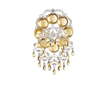 Solje (brosje), sølv/forgylt - 248501 Solje (brosje), sølv/forgylt - 248501