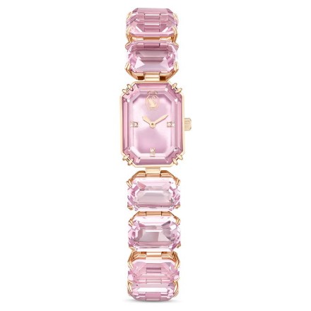Swarovski klokke Octagon cut bracelet, pink, rose - 5630837 Swarovski klokke Octagon cut bracelet, pink, rose - 5630837