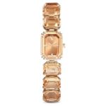 Swarovski klokke Octagon cut bracelet, brown, gult - 5630831