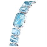 Swarovski klokke Octagon cut bracelet, blue, hvitt - 5630840