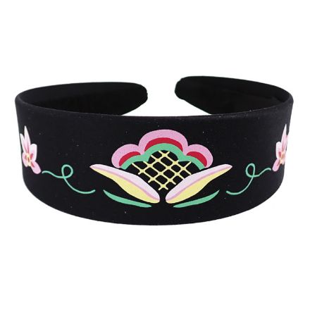 Hårbøyle til bunad Lundeby sort - 08014037 Hårbøyle til bunad Lundeby sort - 08014037