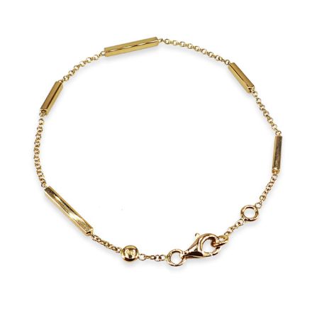 Armbånd gull, 18 karat, lengde 19 cm - 579019  Armbånd gull, 18 karat, lengde 19 cm - 579019