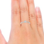 Diamantring forlovelsesring  0,20 ct i 14kt gull. Aida - 18016020