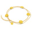 Armbånd i forgylt sølv med smørblomst. LIV - 750509