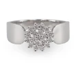 Diamantring i hvitt gull med 0,25 ct TW-P - SL8409