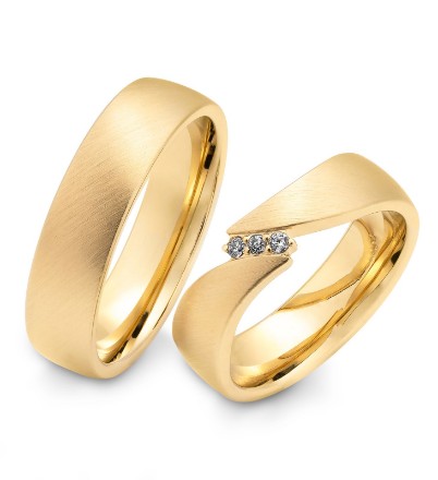 Gifteringer i gult gull 14 kt, 6 mm. PRINZESSIN - 4806671 Gifteringer i gult gull 14 kt, 6 mm. PRINZESSIN - 4806671