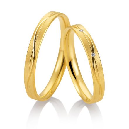 Gifteringer i gult gull 14 kt, 3 mm. BASIC LIGHT - 4805701 Gifteringer i gult gull 14 kt, 3 mm. BASIC LIGHT - 4805701