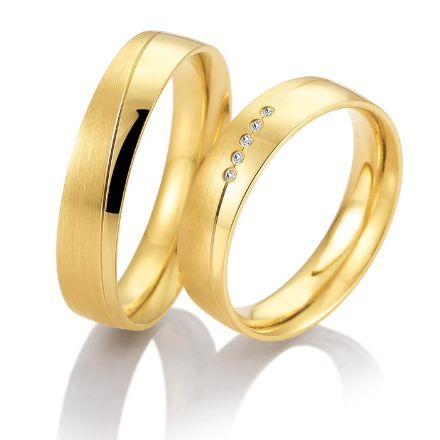 Gifteringer i gult gull 9 kt, 5 mm. BASIC LIGHT - 14805709 Gifteringer i gult gull 9 kt, 5 mm. BASIC LIGHT - 14805709