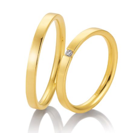 Gifteringer i gult gull 14 kt, 2.5 mm. BASIC LIGHT - 4805731 Gifteringer i gult gull 14 kt, 2.5 mm. BASIC LIGHT - 4805731