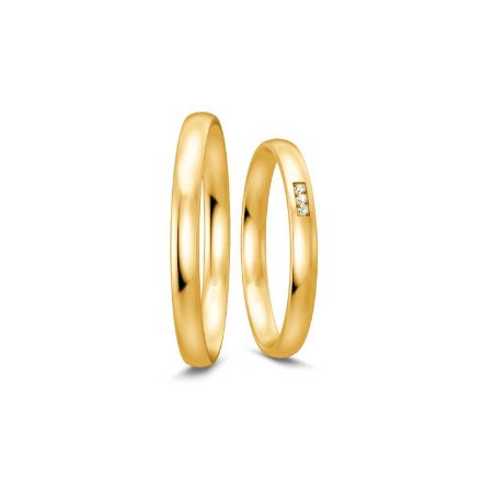 Gifteringer i gult gull 14 kt, 2.5 mm. WELCOME - 4804963 Gifteringer i gult gull 14 kt, 2.5 mm. WELCOME - 4804963