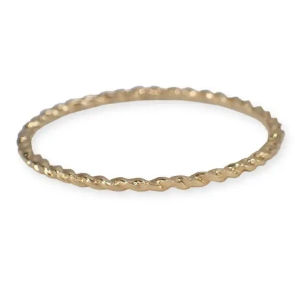 Flettering i gult gull 14 kt -  50372 Flettering i gult gull 14 kt -  50372