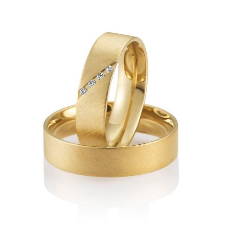 Gifteringer i gult gull 14 kt, 5.5 mm. LOOP - 4830011 Gifteringer i gult gull 14 kt, 5.5 mm. LOOP - 4830011