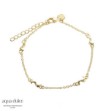 Armbånd i forgyldt sølv. RHUMBA BRACELET - 5104