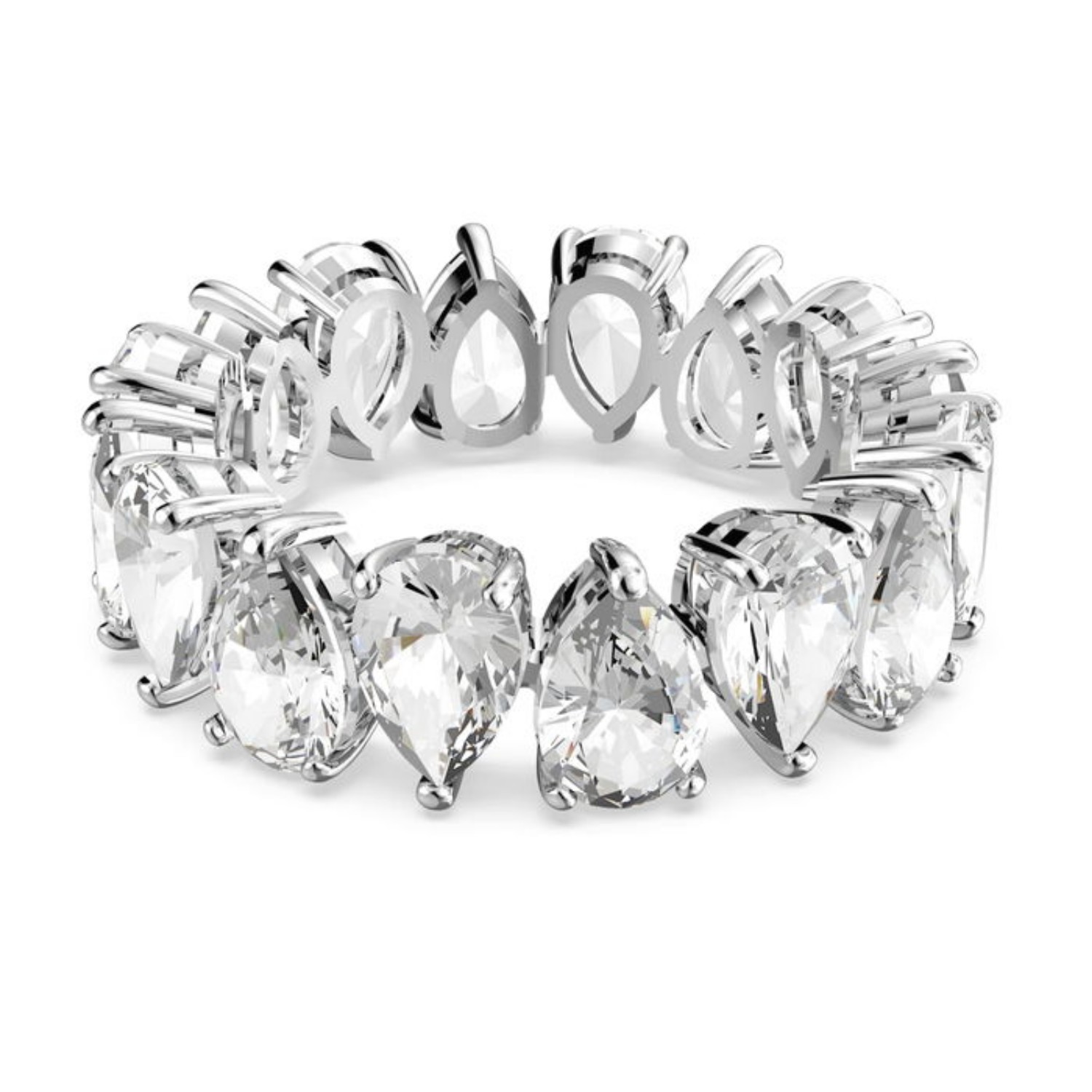 Swarovski ring Vittore Drop cut, hvitt - 5563966