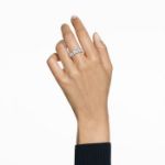 Swarovski ring Vittore Drop cut, hvitt - 5563966