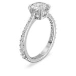 Swarovski ring Constella cocktail Princess cut, hvitt - 5645254