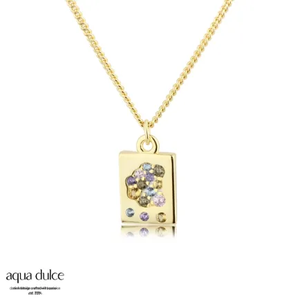 Halskjede i forgyldt sølv. PASTEL STARDUST - 5227 Halskjede i forgyldt sølv. PASTEL STARDUST - 5227