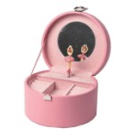 Smykkeskrin med ballerina, rosa - 3463760