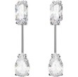 Swarovski øredobber Mesmera bar, Mixed cuts, hvitt - 5661682
