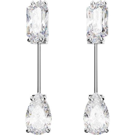 Swarovski øredobber Mesmera bar, Mixed cuts, hvitt - 5661682 Swarovski øredobber Mesmera bar, Mixed cuts, hvitt - 5661682