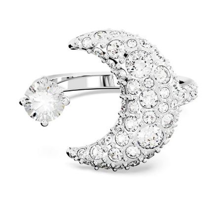 Swarovski ring Luna open Moon, hvitt - 5666176 Swarovski ring Luna open Moon, hvitt - 5666176